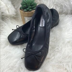 Steve Madden Women's Priscilla Block-Heel Bow Flats